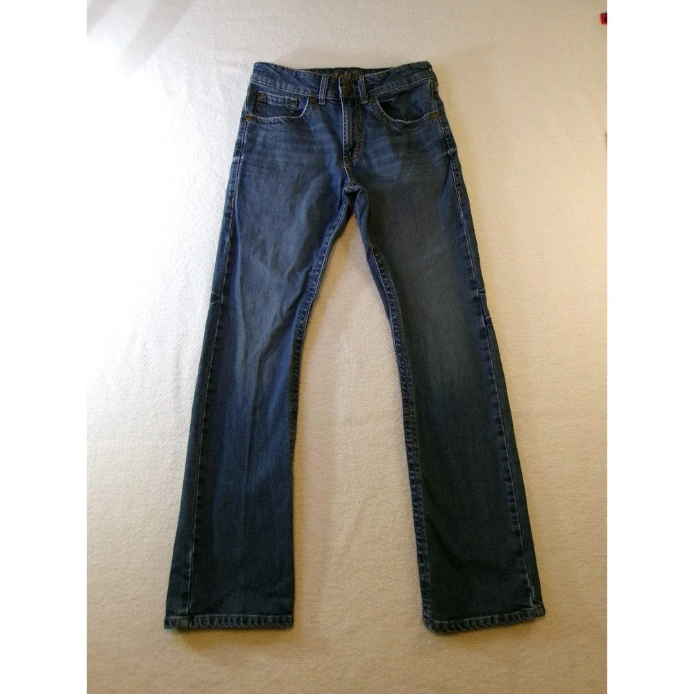 Wrangler Rock 47 Mens Slim Bootcut Jeans‎ Medium Wash 30x34 112335748